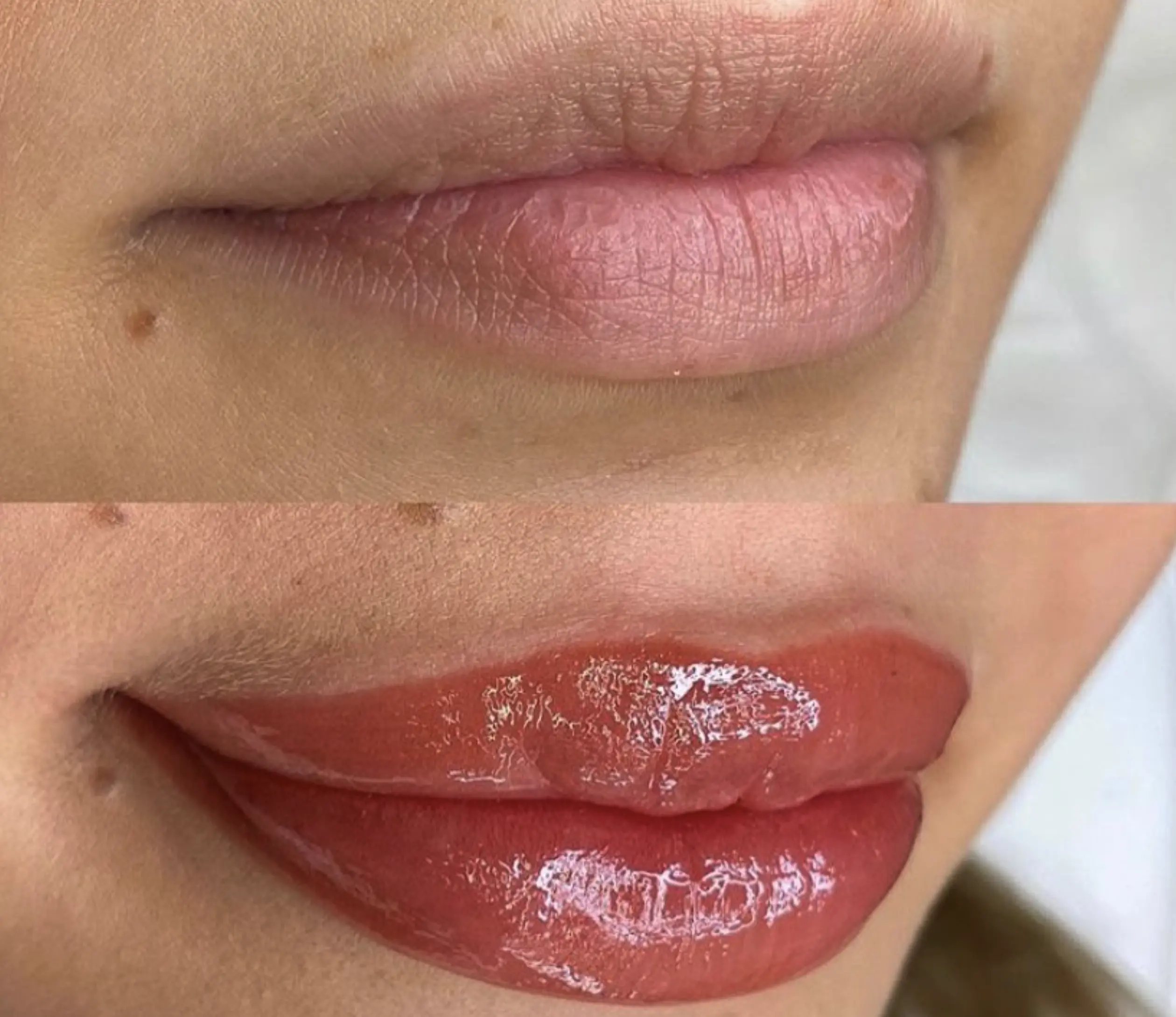 dark lips tattoo
