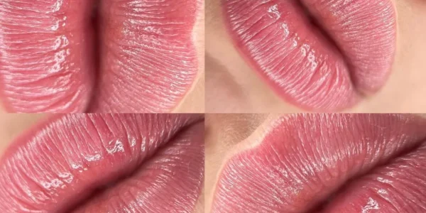 permanent lip tattoo